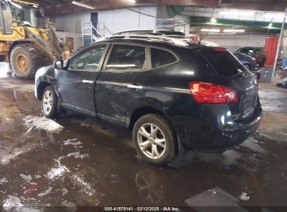 2010 NISSAN ROGUE SL Black  Gasoline JN8AS5MV8AW609213 photo #4