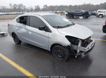 2017 MITSUBISHI MIRAGE G4 ES Silver  Gasoline ML32F3FJ8HHF17333 photo #1