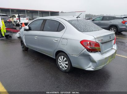 2017 MITSUBISHI MIRAGE G4 ES Silver  Gasoline ML32F3FJ8HHF17333 photo #4