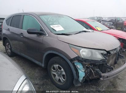 2012 HONDA CR-V LX Brown  Gasoline 5J6RM3H38CL010395 photo #1