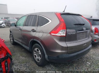 2012 HONDA CR-V LX Brown  Gasoline 5J6RM3H38CL010395 photo #4