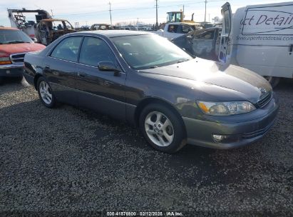 2001 LEXUS ES 300 Gray  Gasoline JT8BF28G710290516 photo #1