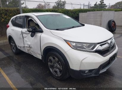 2019 HONDA CR-V EX-L White  Gasoline 5J6RW1H84KA025433 photo #1