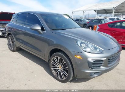 2016 PORSCHE CAYENNE Gray  gas WP1AA2A22GKA08076 photo #1