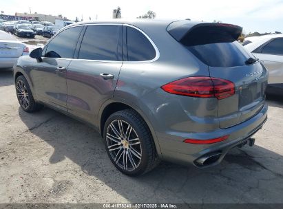 2016 PORSCHE CAYENNE Gray  gas WP1AA2A22GKA08076 photo #4