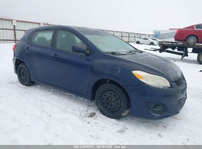 2009 TOYOTA MATRIX S Blue  Gasoline 2T1LE40E19C003462 photo #1