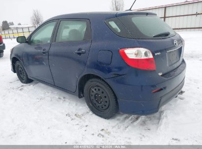 2009 TOYOTA MATRIX S Blue  Gasoline 2T1LE40E19C003462 photo #4