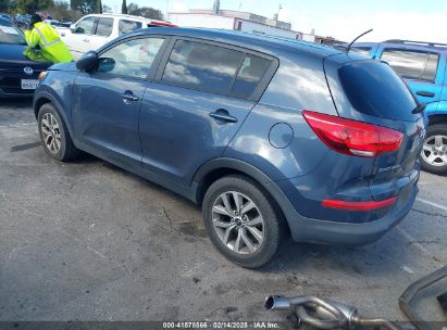 2016 KIA SPORTAGE LX Blue  Gasoline KNDPB3ACXG7838993 photo #4