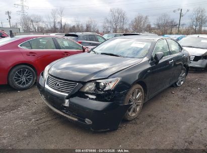 2009 LEXUS ES 350 Black  Gasoline JTHBJ46G692294649 photo #3