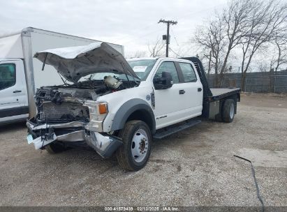 2021 FORD F-550 CHASSIS XL White  Diesel 1FD0W5HT9MEC76692 photo #3