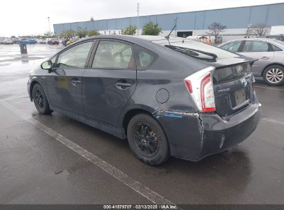 2014 TOYOTA PRIUS TWO Gray  Hybrid JTDKN3DU3E0391452 photo #4