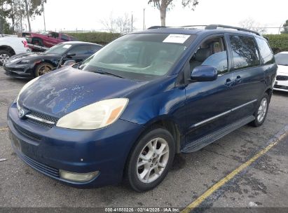 2005 TOYOTA SIENNA XLE LIMITED Blue  Gasoline 5TDBA22C05S042889 photo #3