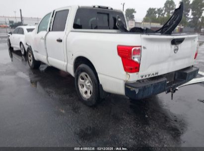 2017 NISSAN TITAN S White  Gasoline 1N6AA1EKXHN558631 photo #4