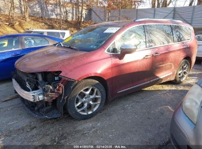 2018 CHRYSLER PACIFICA LIMITED Burgundy  Flexible Fuel 2C4RC1GGXJR226500 photo #3