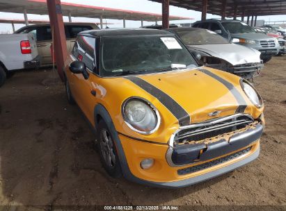 2014 MINI HARDTOP COOPER Orange  Gasoline WMWXM5C56ET972695 photo #1