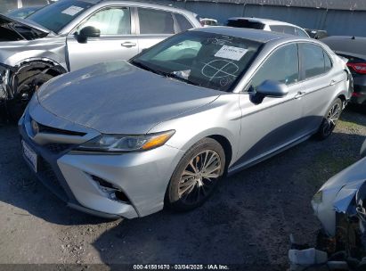 2018 TOYOTA CAMRY SE Silver  Gasoline 4T1B11HK6JU576201 photo #3