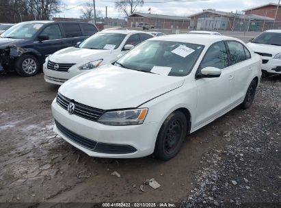 2013 VOLKSWAGEN JETTA 2.5L SE White  Gasoline 3VWDX7AJ2DM221872 photo #3