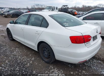 2013 VOLKSWAGEN JETTA 2.5L SE White  Gasoline 3VWDX7AJ2DM221872 photo #4