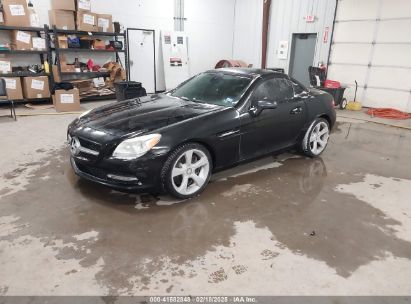 2012 MERCEDES-BENZ SLK 350 Black  Gasoline WDDPK5HA3CF017806 photo #3