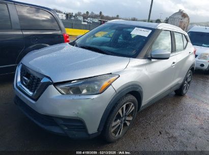 2019 NISSAN KICKS SV Silver  Gasoline 3N1CP5CU0KL483700 photo #3