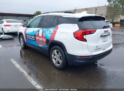 2020 GMC TERRAIN FWD SLE White  Gasoline 3GKALMEV0LL232584 photo #4