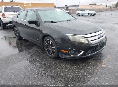 2010 FORD FUSION HYBRID Black  Hybrid 3FADP0L39AR173803 photo #1