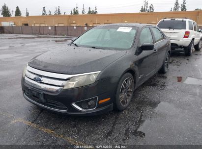 2010 FORD FUSION HYBRID Black  Hybrid 3FADP0L39AR173803 photo #3