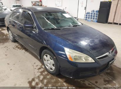 2006 HONDA ACCORD 2.4 LX Blue  Gasoline 1HGCM56456A043729 photo #1