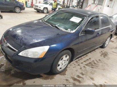 2006 HONDA ACCORD 2.4 LX Blue  Gasoline 1HGCM56456A043729 photo #3