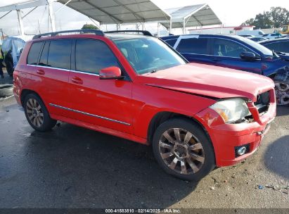 2012 MERCEDES-BENZ GLK 350 Red  Gasoline WDCGG5GB5CF749337 photo #1