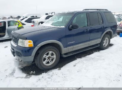 2002 FORD EXPLORER XLT Blue  Gasoline 1FMZU73E72UC53402 photo #3