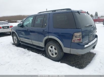 2002 FORD EXPLORER XLT Blue  Gasoline 1FMZU73E72UC53402 photo #4