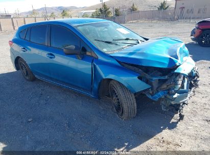 2019 SUBARU IMPREZA 2.0I Blue  Gasoline 4S3GTAA66K3703473 photo #1