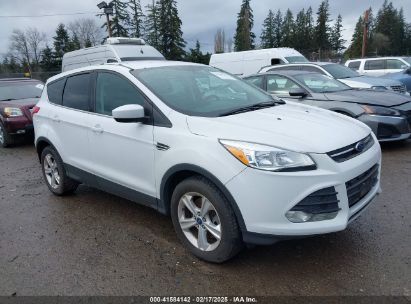 2014 FORD ESCAPE SE White  Gasoline 1FMCU9GX3EUE27791 photo #1