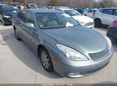 2004 LEXUS ES 330 Gray  Gasoline JTHBA30G145003338 photo #1