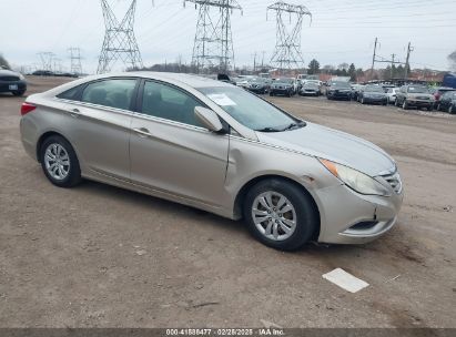 2011 HYUNDAI SONATA GLS Gold  Gasoline 5NPEB4AC4BH060546 photo #1