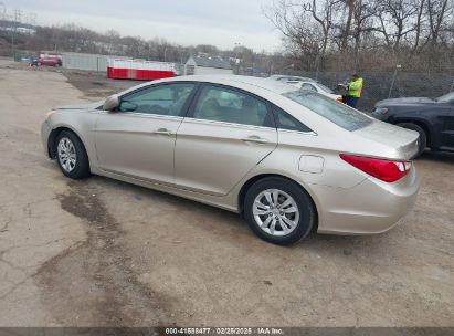 2011 HYUNDAI SONATA GLS Gold  Gasoline 5NPEB4AC4BH060546 photo #4