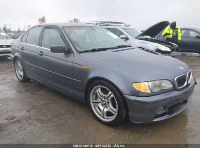 2003 BMW 330I Gray  Gasoline WBAEV53413KM25803 photo #1