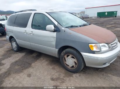 2002 TOYOTA SIENNA LE Gray  Gasoline 4T3ZF13C62U433628 photo #1