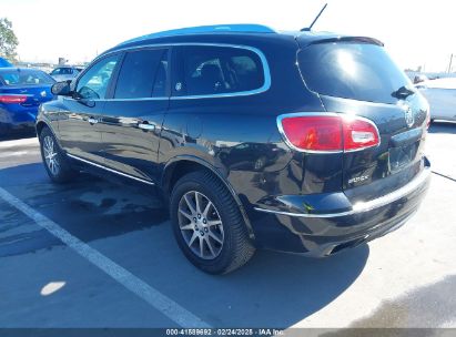 2015 BUICK ENCLAVE LEATHER Black  Gasoline 5GAKRBKDXFJ163608 photo #4