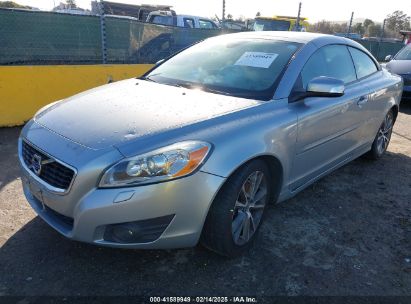 2012 VOLVO C70 T5/T5 PLATINUM/T5 PREMIER PLUS Silver  Gasoline YV1672MCXCJ130785 photo #3