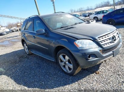 2011 MERCEDES-BENZ ML 350 4MATIC Gray  Gasoline 4JGBB8GB8BA668937 photo #1