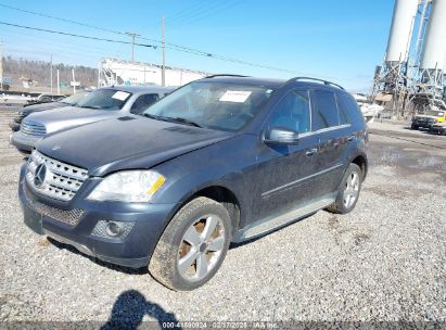 2011 MERCEDES-BENZ ML 350 4MATIC Gray  Gasoline 4JGBB8GB8BA668937 photo #3