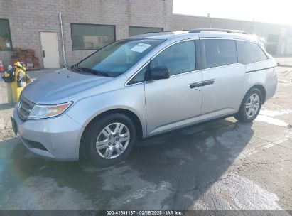 2011 HONDA ODYSSEY LX Silver  Gasoline 5FNRL5H23BB069741 photo #3