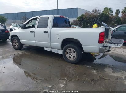 2007 DODGE RAM 1500 SLT White  Gasoline 1D7HA18N27S238801 photo #4