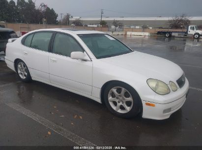 2001 LEXUS GS 300 White  Gasoline JT8BD69S410129220 photo #1