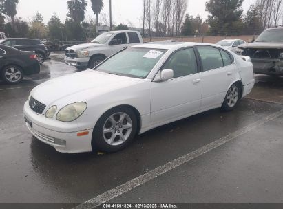 2001 LEXUS GS 300 White  Gasoline JT8BD69S410129220 photo #3