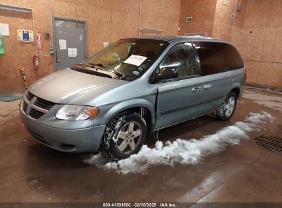 2006 DODGE CARAVAN SXT Blue  Gasoline 1D4GP45R46B681630 photo #3