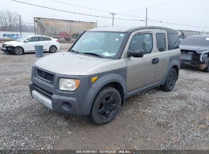 2004 HONDA ELEMENT EX Gray  Gasoline 5J6YH28594L029650 photo #3