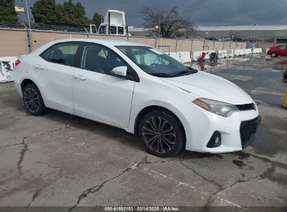 2016 TOYOTA COROLLA S PLUS White  Gasoline 5YFBURHE4GP558077 photo #1